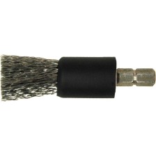 Cepillo de alambre de acero Ø 17 mm Cepillos para la limpieza del eje del inyector