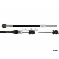 Juego de cepillos de limpieza especiales completo con soporte de 1/4' y soporte de broca flexible
