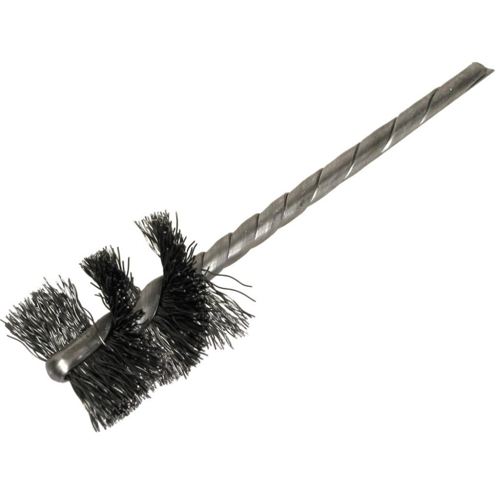 Cepillo interior duro de 19 mm, paquete de 12, para limpieza del eje del inyector