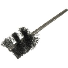 Cepillo interior duro de 22 mm, paquete de 12, para limpieza del eje del inyector