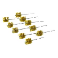 Cepillo de alambre de latón 21,0 mm 10 piezas.