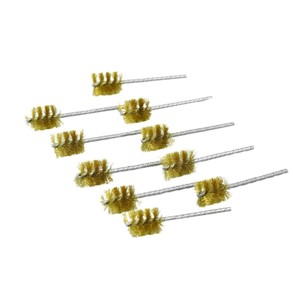 Cepillo de alambre de latón 19,0 mm / 10 uds.