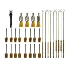 Juego de cepillos de limpieza de latón, 8 piezas.