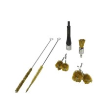 Juego de cepillos de limpieza de latón, 8 piezas.