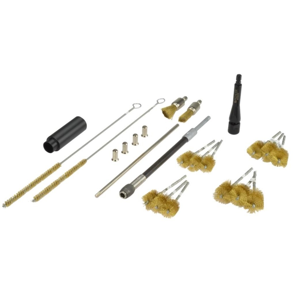 Kit de limpieza del eje del inyector de latón