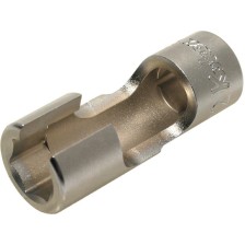 Llave para tuercas de unión de 6 puntas/SW 12/accionamiento de 3/8'