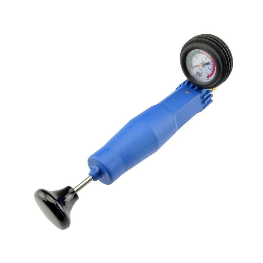 Bomba de presión de radiador 0-2,5 bar TVU 139/1 modelo de plástico