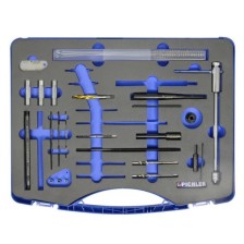 Kit de perforación de bujías incandescentes, módulos M10x1 y M10x1,25