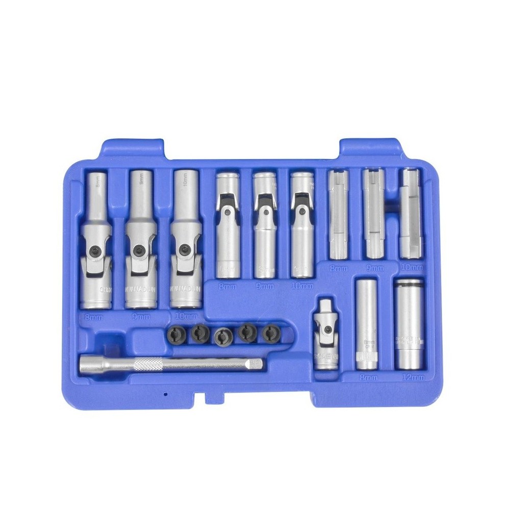 Juego de 18 vasos para bujías incandescentes con vaso especial para bujías incandescentes PSG