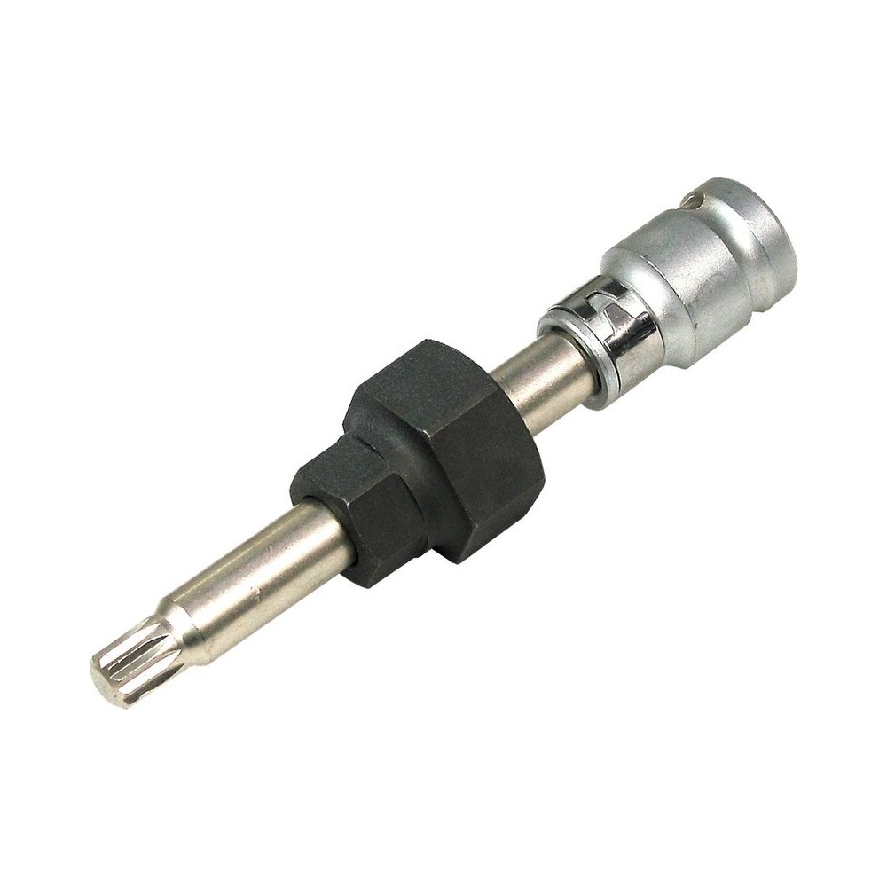 Llave combinada para alternador de 6 puntas SW28:SW19 estriada XZN 10