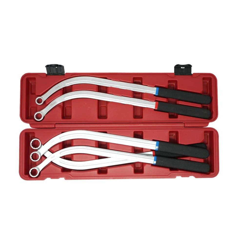 Tensor de correa acanalada (5 unidades, 13, 15, 16, 17 y 19 x 400 mm)