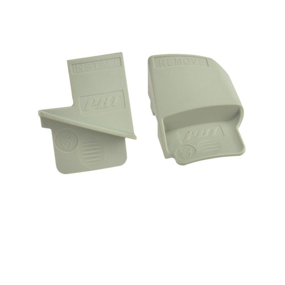 Herramienta para la extracción e instalación de correas acanaladas en V, modelo Elast UNI