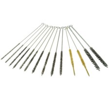 Juego de cepillos para orificios de bujías incandescentes, 14 piezas.