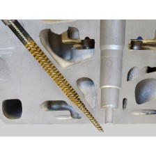 Juego de cepillos para orificios de bujías incandescentes, 14 piezas.