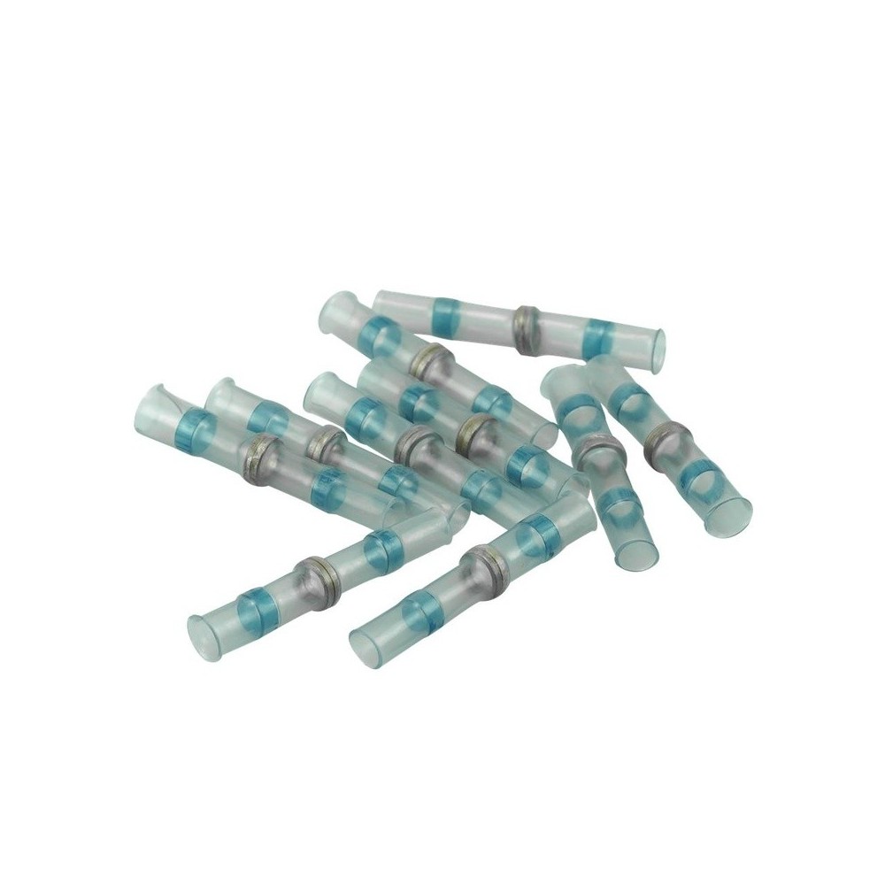 Conector de repuesto para conexión de cable térmico, color azul, paquete de 10
