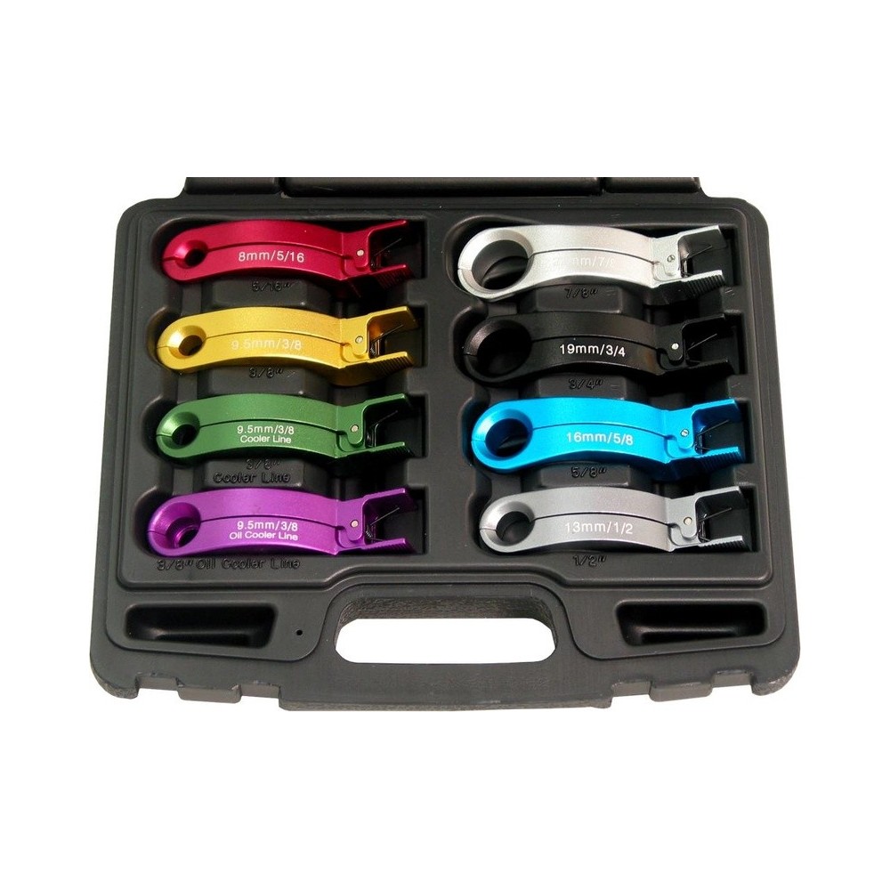 Juego de herramientas universales para extracción de cables de 8 piezas para cables de 5/16, 3x3/8, 1/2, 5/8, 3/4, 7/8.