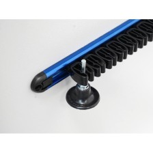 Soporte magnético para almacenamiento de herramientas con 14 clips giratorios y ajustables