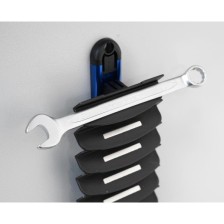 Soporte magnético para almacenamiento de herramientas con 15 rieles magnéticos de plástico