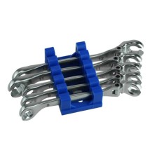 Juego de llaves de cable articuladas de 6 puntas, 5 piezas, tamaños 8, 9, 10, 11, 12 mm