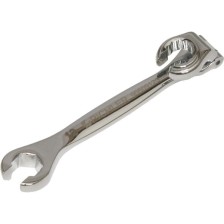 Llave de cable articulada, abierta de 6 puntas, SW 12