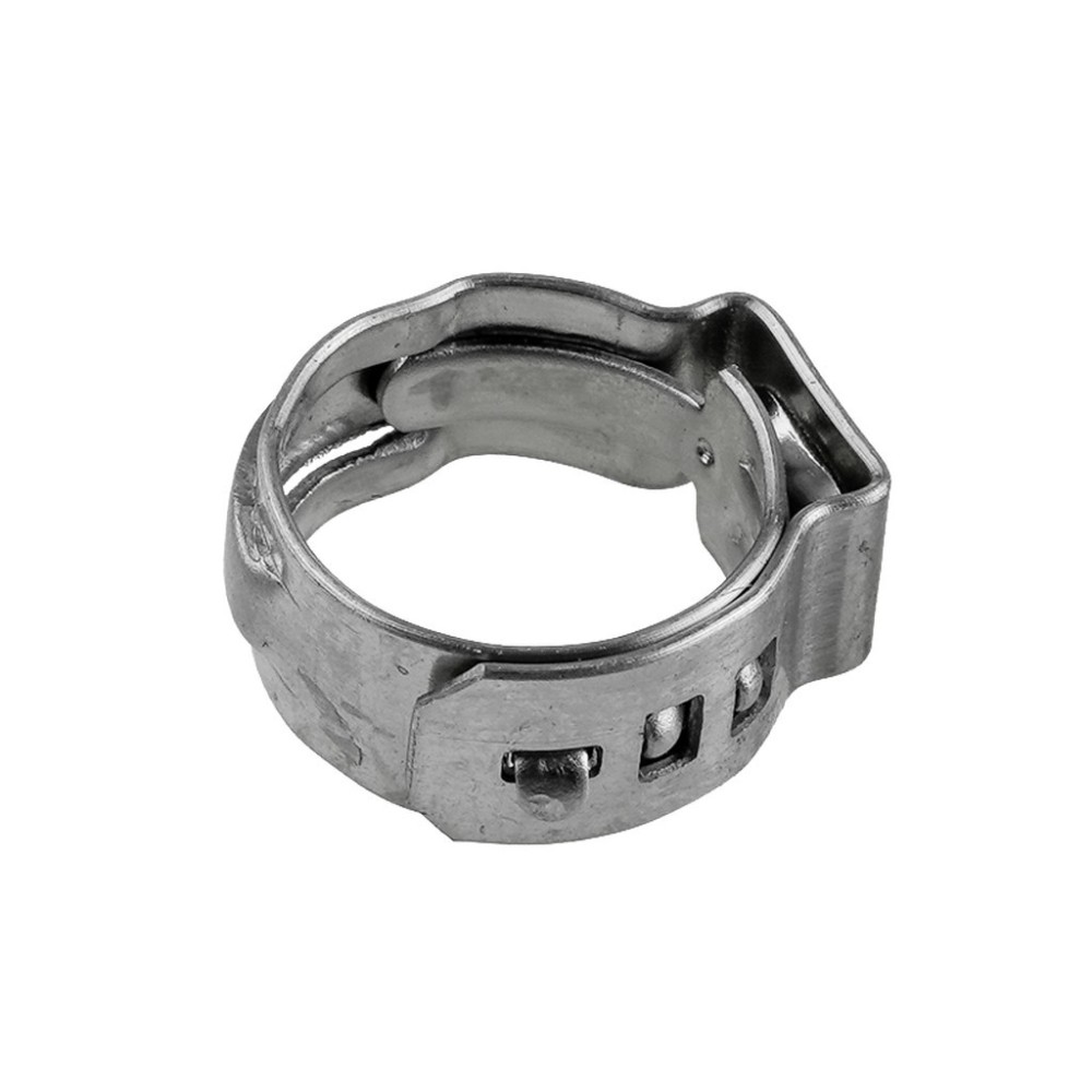 Abrazadera de manguera de acero galvanizado de 10,8-13,3 mm