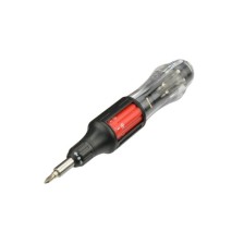 Destornillador de trinquete de carga automática de 4 mm con carga automática de puntas y trinquete