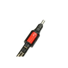 Destornillador de trinquete de carga automática de 4 mm con carga automática de puntas y trinquete