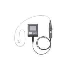 Videoscopio, eje conductor flexible Ø4,5 mm, sonda articulada regulable de forma continua hasta 180°