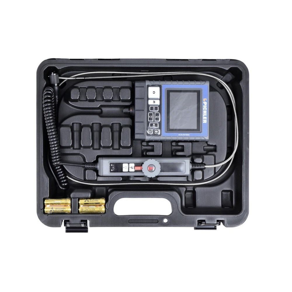 Videoscopio con sonda de articulación analógica bidireccional de 4,5 mm