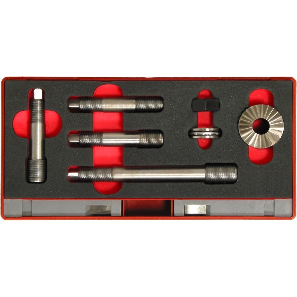 Juego de 5 herramientas de fresado manual. Para el fresado frontal de cigüeñales VAG de 5 cilindros, ACV y AHY.
