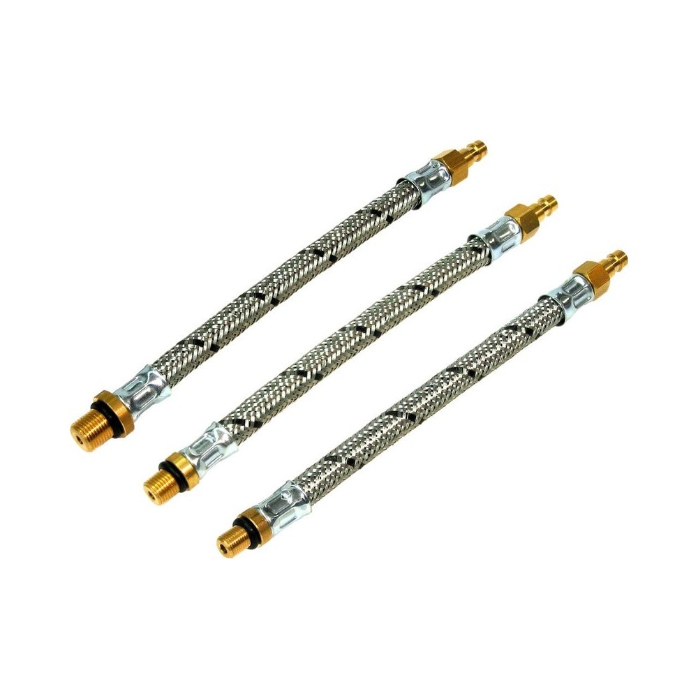 Juego de adaptadores para pruebas de compresión (3 piezas, M10 x 1,0, M12 x 1,25, M14 x 1,25)