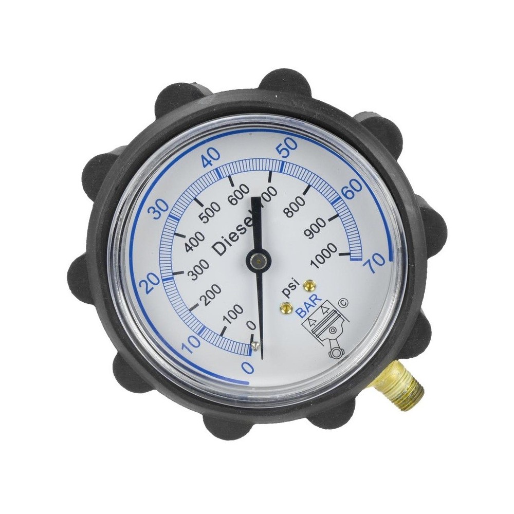 Manómetro 0-70 BAR para comprobador de presión de compresión 9091505