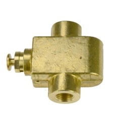 Bloque de alivio de presión con válvula para comprobador de presión de compresión 9091505