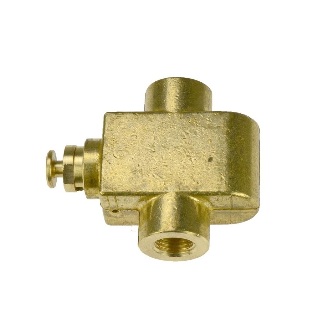 Bloque de alivio de presión con válvula para comprobador de presión de compresión 9091505