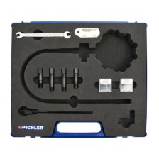 Kit universal de prueba de compresión para motores diésel para M8x1, M9x1, M10x1 y M10x1,25 sin manómetro