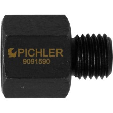 Adaptador intermedio de compresión M12x1,5: UNF 5/8 (adaptador Sauer a HONDA)