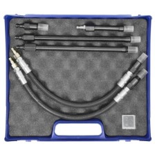 Juego de adaptadores de bujías, 6 piezas, acoplamiento M12x1,25, NW 5 y válvula de retención