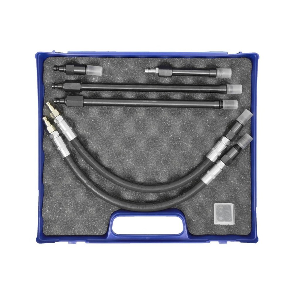 Juego de adaptadores de bujías, 6 piezas, acoplamiento M12x1,25, NW 5 y válvula de retención