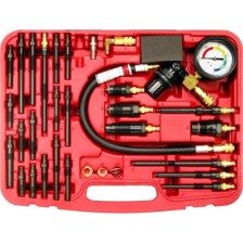 Juego de estuche adaptador, 40 piezas, sin unidad base, para comprobador de pérdida de presión