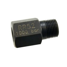 Adaptador de conexión reducción 1000 bar AG3/8' a IG1/4'NPT