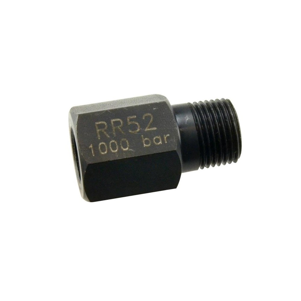 Adaptador de conexión reducción 1000 bar AG3/8' a IG1/4'NPT