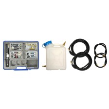 Kit de limpieza del sistema de combustible universal métrico, 21 piezas.