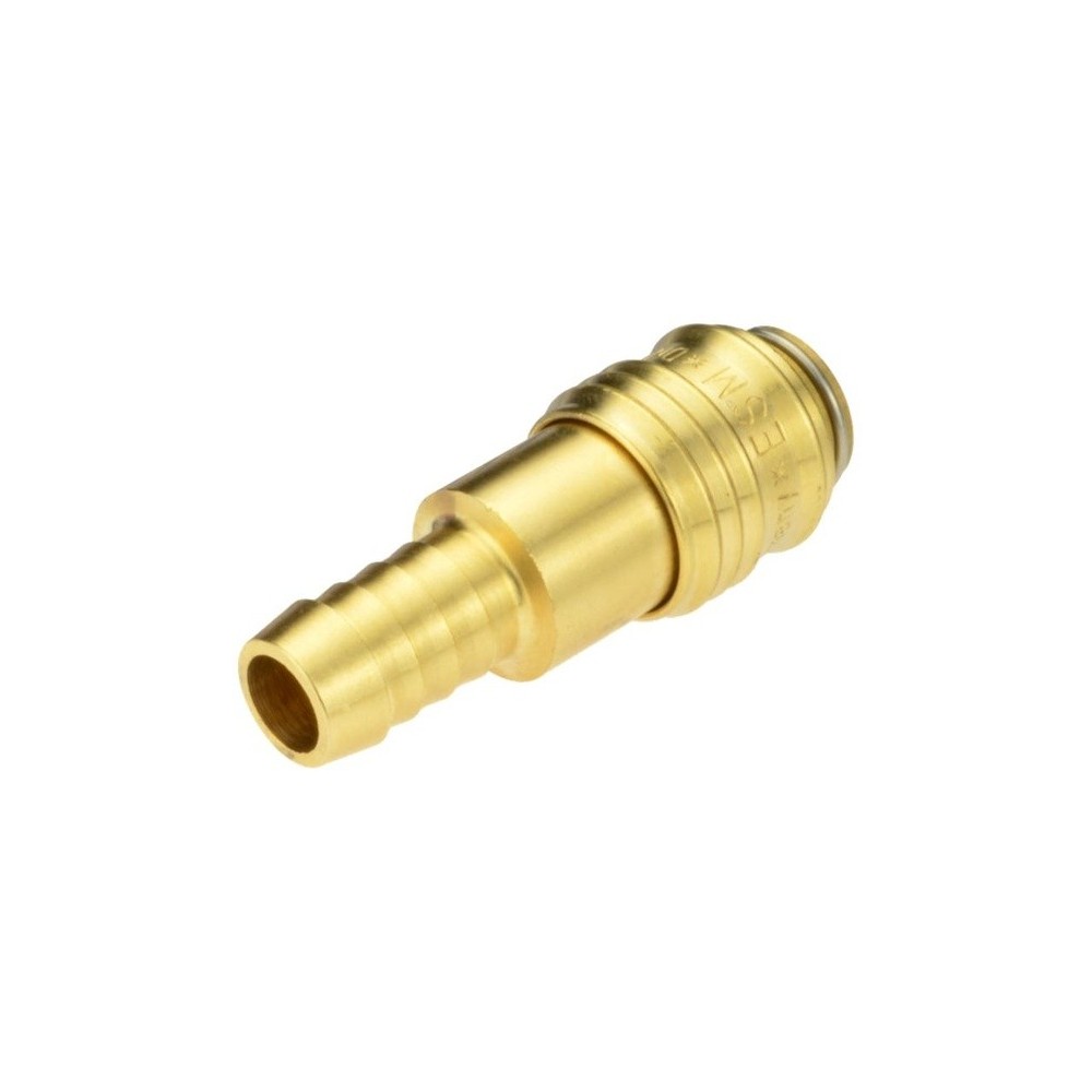 Acoplamiento hembra DN 5 mm con conexión de manguera de 9 mm