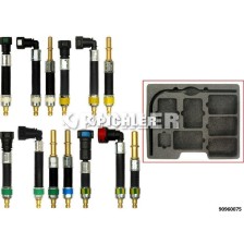 Kit de limpieza del sistema de combustible complementario de sistema métrico a universal