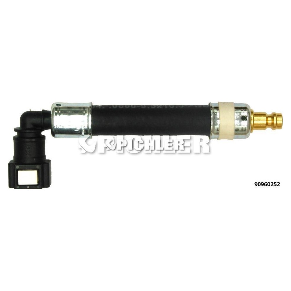 Adaptador 90° Ø7,89 (Blanco) y Tapón DN5