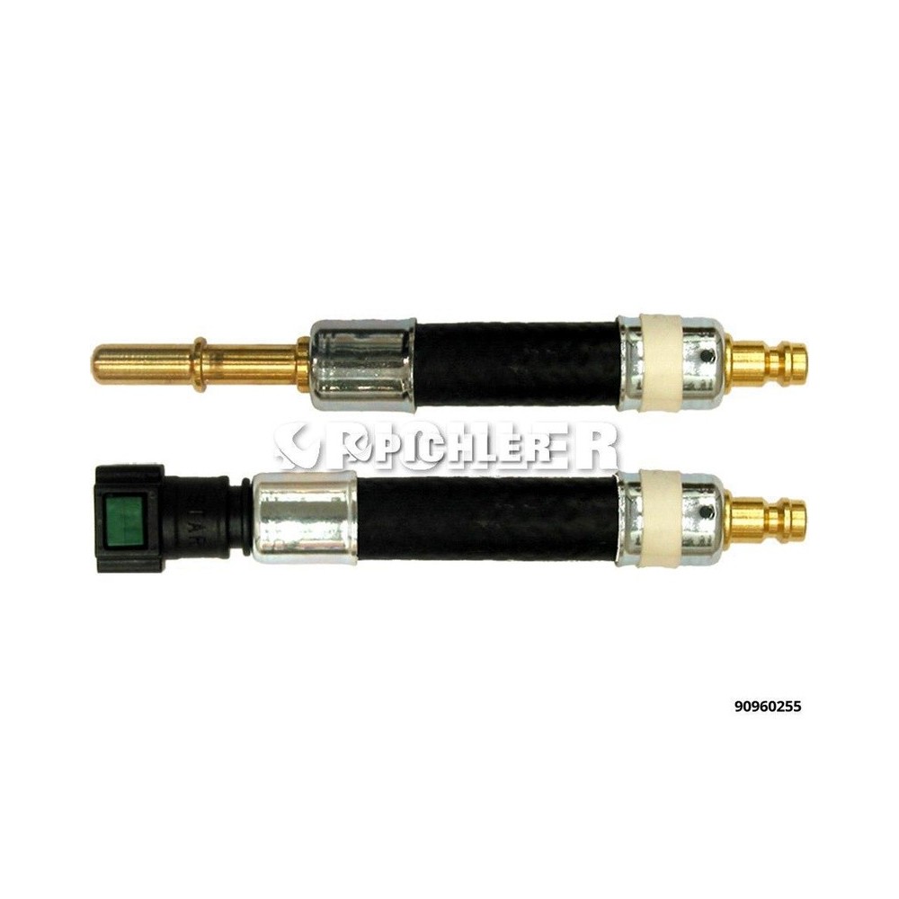 Juego de adaptadores 2 uds.Ø7,89 (blanco) Enchufe y recto