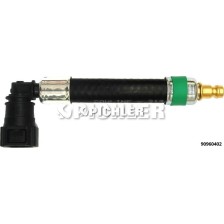 Adaptador 90° Ø9.89 (Verde) y Tapón DN5