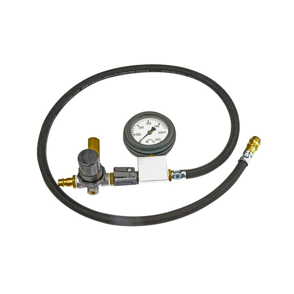 Comprobador de presión de escape 0-600 mbar