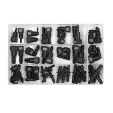 Kit de conectores de línea de combustible, 44 piezas.