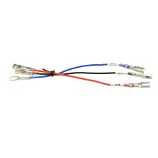 Unión de terminal de cable n.  3a: conector hembra plano de 3 vías de 3,0 mm a conector hembra de 3,0 mm
